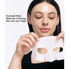 image:imageINIA BioCollagen Face Mask with Hyaluronic Acid  Deep Hydrating amp Firming Hydrogel Mask for Skin Elasticity amp Pore Minimizing  4 Pack