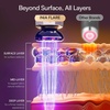 image:imageINIA FLARE 3in1 Microcurrent Facial Device Red Light Therapy for FaceCrystal Violet