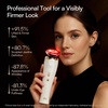image:imageINIA FLARE 3in1 Microcurrent Facial Device Red Light Therapy for FaceWhite