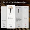 image:imageINIA FLARE 3in1 Red Light Therapy Beauty Device for Face amp Neck WhiteBlack