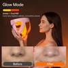 image:imageINIA GLOW 4D Wireless Red Light Therapy Mask for Face Dual NIR 320 LEDsPink