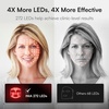 image:imageINIA GLOW Wireless Red Light Therapy Mask for Face 850nm NIR 272 LEDsBlack