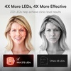 image:imageINIA GLOW Wireless Red Light Therapy Mask for Face 850nm NIR 272 LEDsPink