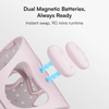 image:imageINIA GLOW Wireless Red Light Therapy Mask for Face 850nm NIR 272 LEDsPink