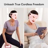 image:imageINIA GLOW Wireless Red Light Therapy Mask for Face 850nm NIR 272 LEDsPink