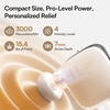 image:imageINIA PocketForce Mini Massage Gun 75 Smaller for Travel 4Speed 3 Heads