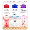 image:imageINIA Red Light Therapy Mask for Face 850nm NIR RedBlue LED Light 4 ModesBlack