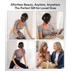 image:imageINIA Red Light Therapy Mask for Face 850nm NIR RedBlue LED Light 4 ModesBlack