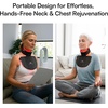 image:imageINIA Red Light Therapy Mask for Neck amp Chest 850nm NIR Red amp Yellow Light