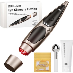 image:imageINIA 4in1 Heated Eye depuffer Tool Under Eye Red Light Therapy for Face