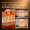 image:imageINIA TURBO Ab Vibration Belt for Belly Toning Waist Trainer for Women Gold